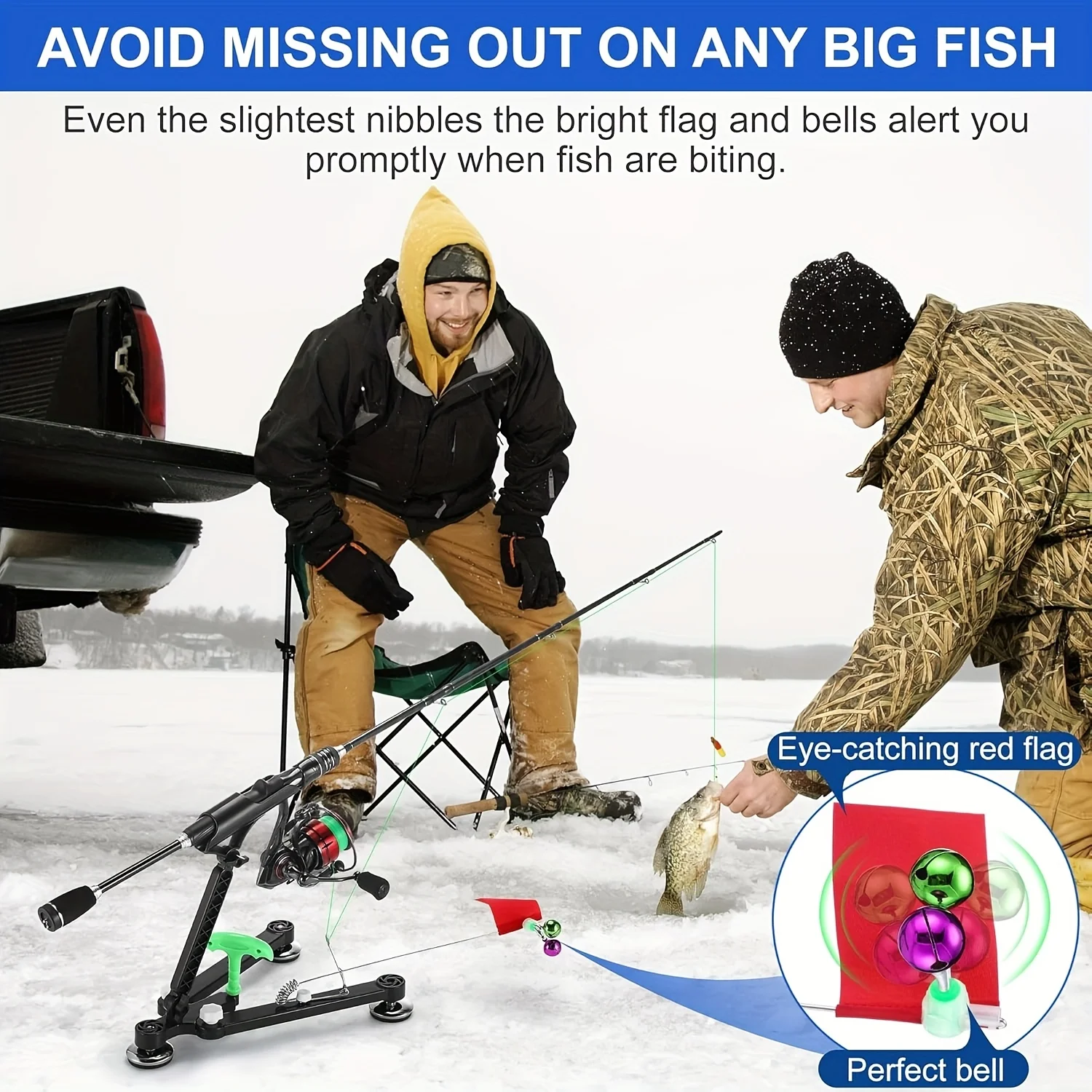 1 zestaw: uchwyt na wędkę do ł – Fishing Rod Ice recenzja i cena
